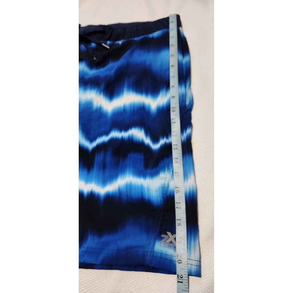 Zeroxposur Swim Trunks Men XXLARGE Color Blue Navy With Pockets UV Protection - Picture 3 of 13